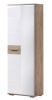 Прихожая "Альфа" Шкаф 2-х дв. для одежды 600 Пикар/бел.глянец