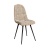 Стул Лувер  Nella 114 капучино (Без каркаса  №2) (Под заказ)