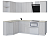 Кухня PLAIN sonoma 1,5 х 2,3м (Без столешницы, мойки, сушки)
